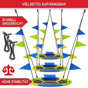 Nestschaukel Kinderschaukel XXL 120cm