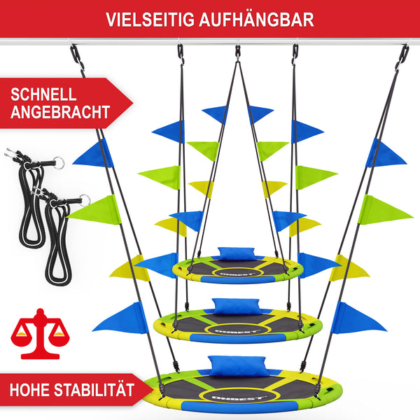 Nestschaukel Kinderschaukel XXL 120cm