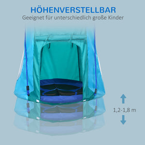 Nestschaukel höhenverstellbar wasserdicht mit Zelt 100cm