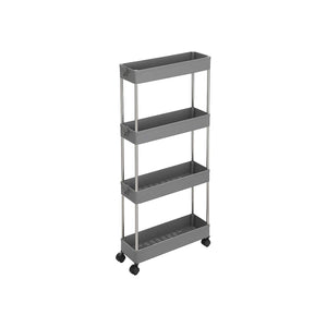 Nischenregal Regal schmal 4-stufig