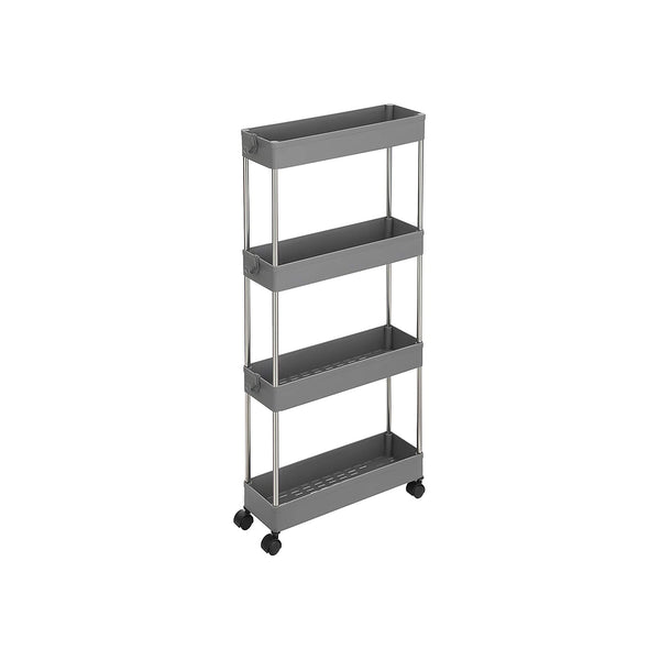 Nischenregal Regal schmal 4-stufig