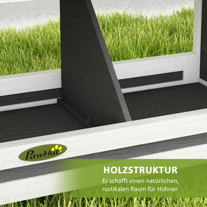 Nistkasten 66x37x34cm wetterbeständig Tannenholz Grau