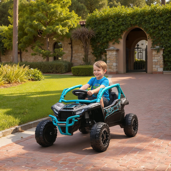 Kinderauto Elektroauto OFFROAD Geländewagen 12V mit Fernbedienung und LED