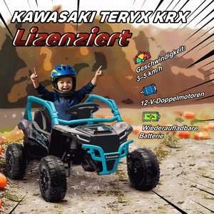 Kinderauto Elektroauto OFFROAD Geländewagen 12V mit Fernbedienung und LED