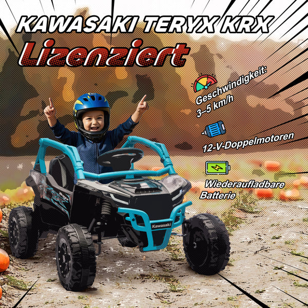 Kinderauto Elektroauto OFFROAD Geländewagen 12V mit Fernbedienung und LED