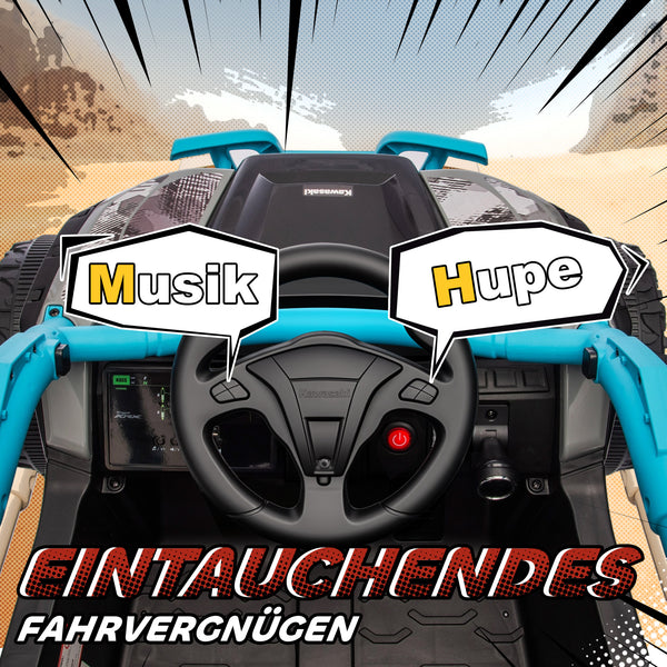 Kinderauto Elektroauto OFFROAD Geländewagen 12V mit Fernbedienung und LED