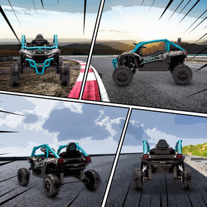 Kinderauto Elektroauto OFFROAD Geländewagen 12V mit Fernbedienung und LED