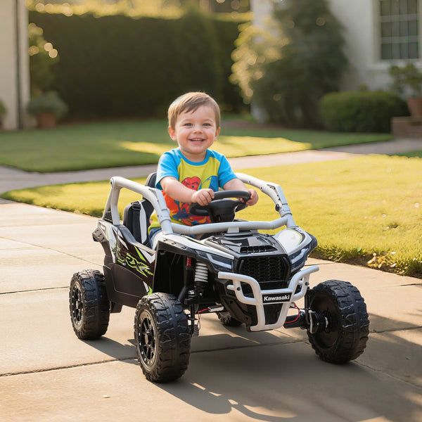 Kinder Elektroauto OFFROAD Geländewagen mit Fernbedienung und LED für 3-8 Jahre