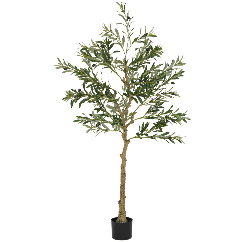 Olivenbaum künstlich mit Topf als Dekopflanze 150cm