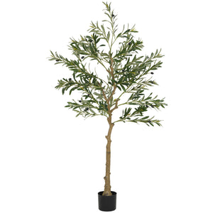 Olivenbaum künstlich mit Topf als Dekopflanze 150cm