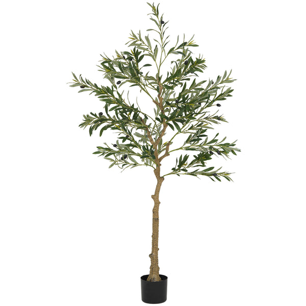 Olivenbaum künstlich mit Topf als Dekopflanze 150cm