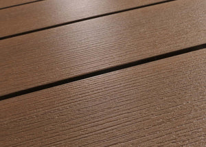 Outdoor-Küche Aluminium 3-teilig Garten anthrazit Holzoptik