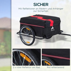 Transportanhänger Lasten-Fahrradanhänger CargoTrailer schwarz