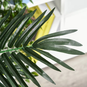 Palme Kunstpflanze künstlich im Topf für Wohnzimmer Balkon 125cm