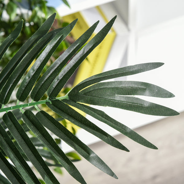 Palme Kunstpflanze künstlich im Topf für Wohnzimmer Balkon 125cm