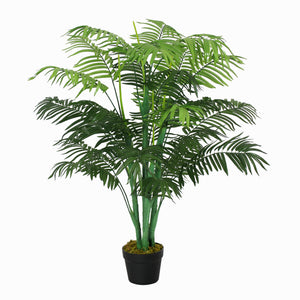 Palme Kunstpflanze künstlich im Topf für Wohnzimmer Balkon 125cm