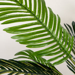 Palme Kunstpflanze künstlich mit Übertopf Deko 150cm