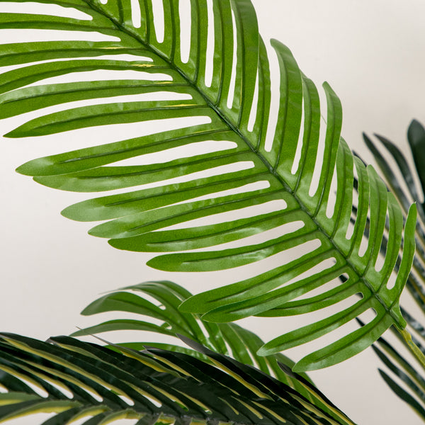 Palme Kunstpflanze künstlich mit Übertopf Deko 150cm