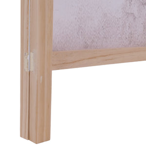 Paravent Trennwand Sichtschutz Raumtrennung Naturmotiv 170x137cm Berge