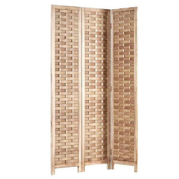 Paravent en bois à 3 panneaux