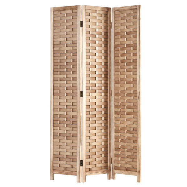 Paravent en bois à 3 panneaux