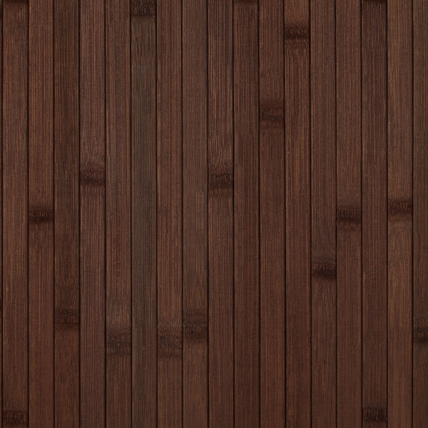 Bamboo room divider/privacy screen, brown