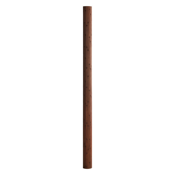 Bamboo room divider/privacy screen, brown