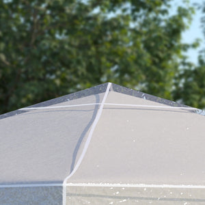 Pavillon Abdeckung wasserdicht windfest für Garten 300x300x80cm