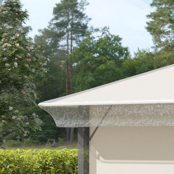 Pavillon Abdeckung wasserdicht windfest für Garten 300x300x80cm