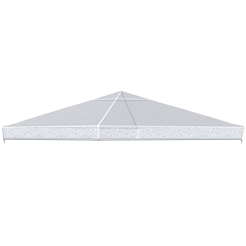 Pavillon Abdeckung wasserdicht windfest für Garten 300x300x80cm