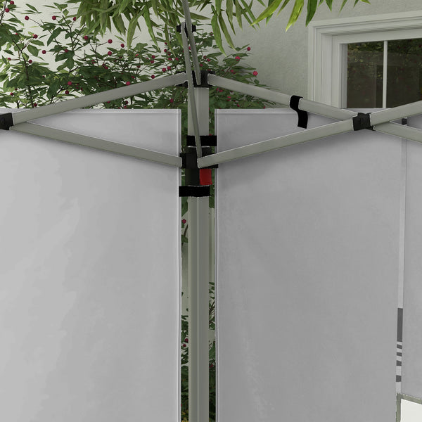 Pavillon Seitenteile wasserdicht mit Fenster 2er Set 3x3m + 3x4m