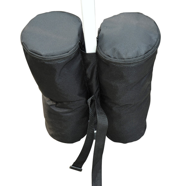 Pavillon Standfuss 4er-Set robust Schwarz