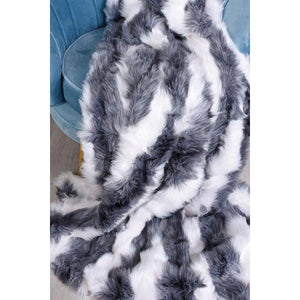 WEBPELZDECKE "WINTERFELL" SHAGGY SOFADECKE