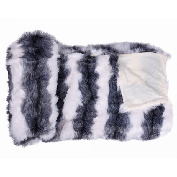 WEBPELZDECKE "WINTERFELL" SHAGGY SOFADECKE