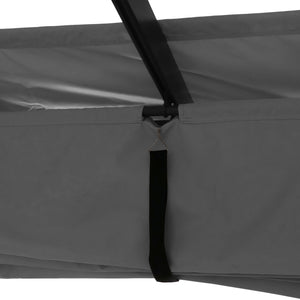 Aluminium Pergola 3x4m Anthrazit mit Schiebedach UV50+ Stabil