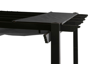 Aluminium Pergola 3x4m Anthrazit mit Schiebedach UV50+ Stabil