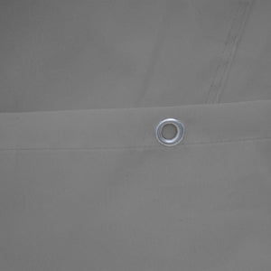 4er Set Ersatz Seitenwände grau für Pergola Pavillon 4x4m Polyester