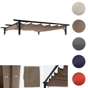 Ersatzbezug 320x250cm für Pergola Pavillon, taupe-braun