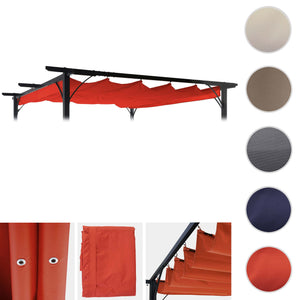 Ersatzbezug für Pergola Pavillon Dach 320x250cm terracotta