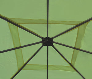 Ersatzbezug grün für Pergola Pavillon Dach 4x4m wetterfest