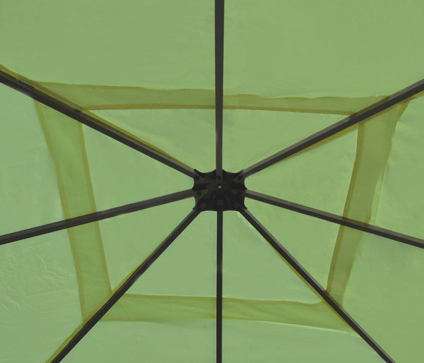 Ersatzbezug grün für Pergola Pavillon Dach 4x4m wetterfest