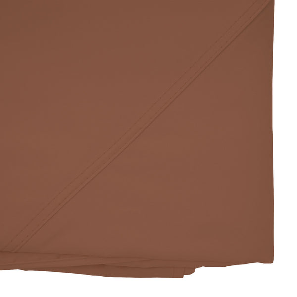 Ersatzdach für Pergola Pavillon 3m rund terracotta-braun