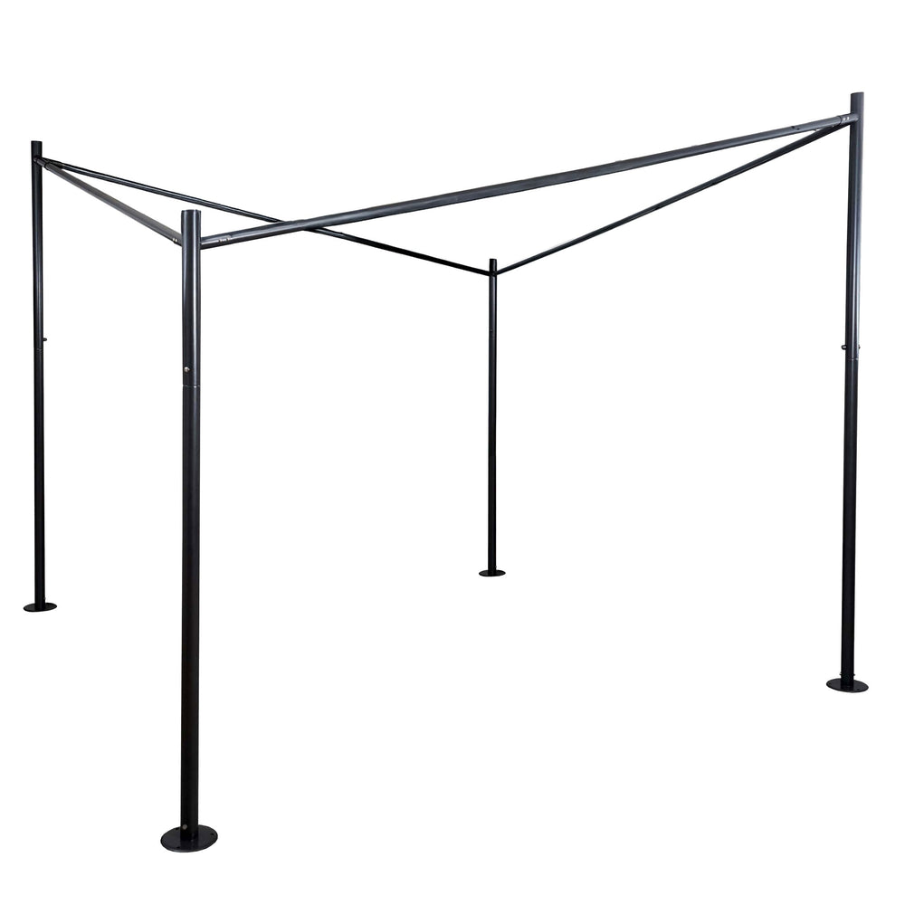 Stabiles Stahl Pergola Gestell 6cm für Garten & Terrasse