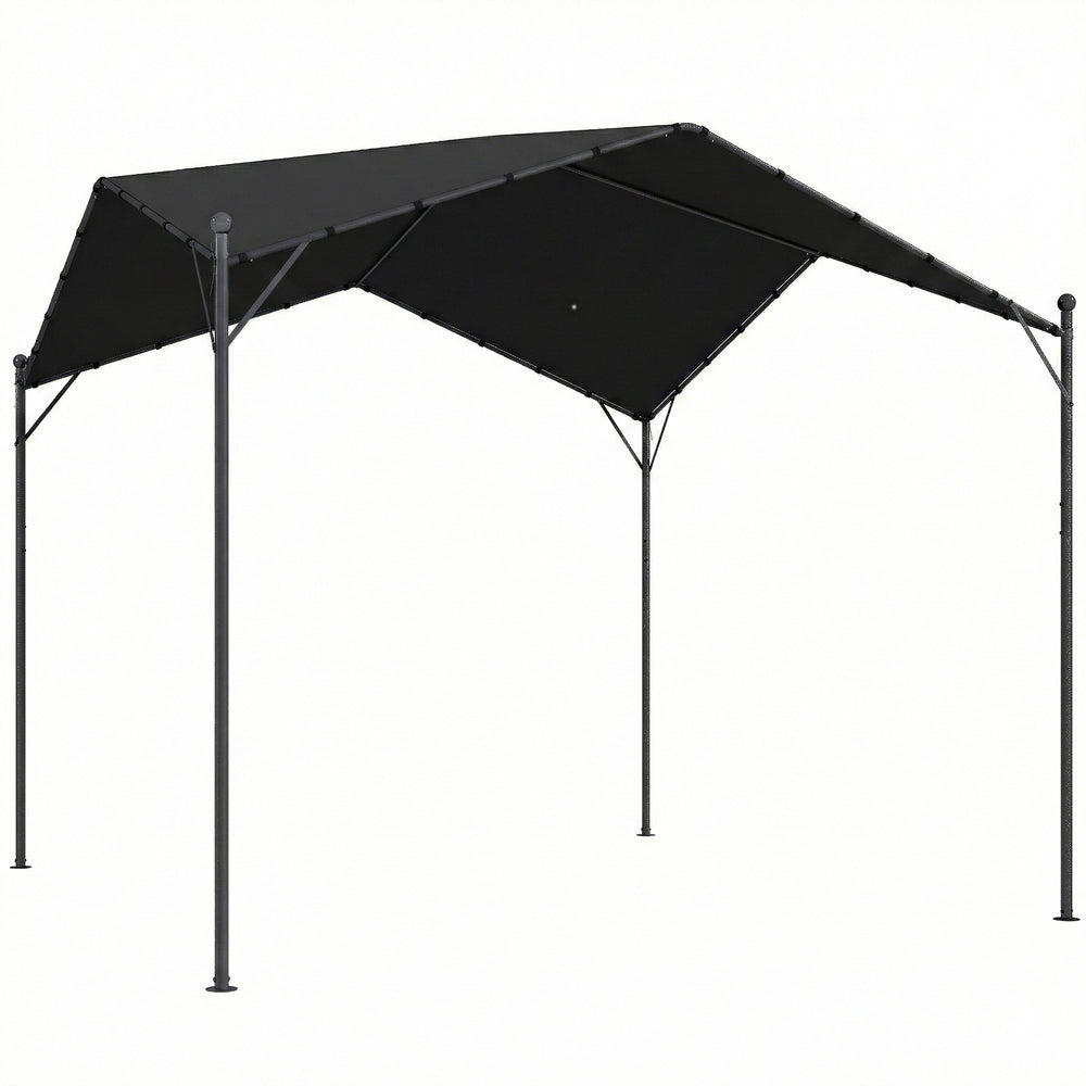 Pergola Pavillon wasserabweisend stabil winterfest Sonnenschutz 3x3m