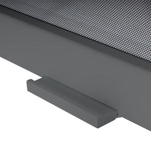 Ersatz Seitenwand Pavillon 3x3,7m anthrazit wetterfest Textil