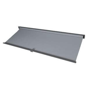 Ersatz Seitenwand Pavillon 3x3,7m anthrazit wetterfest Textil