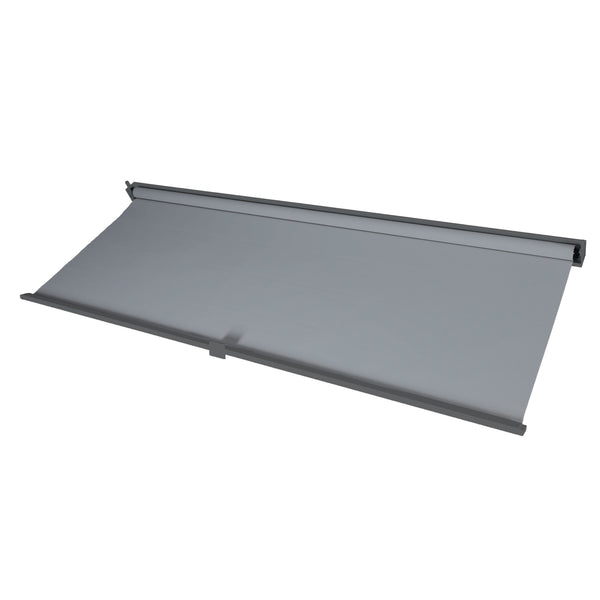 Ersatz Seitenwand Pavillon 3x3,7m anthrazit wetterfest Textil