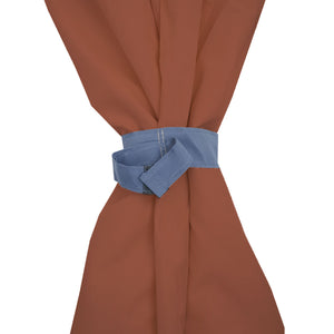 Seitenwand Set 4-teilig für Pergola 4x4m, Polyester terracotta