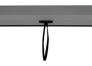 Sturmfeste Seitenwand 3x3m Anthrazit für Pergola & Pavillon