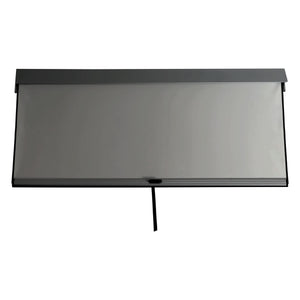Sturmfeste Seitenwand 3x3m Anthrazit für Pergola & Pavillon